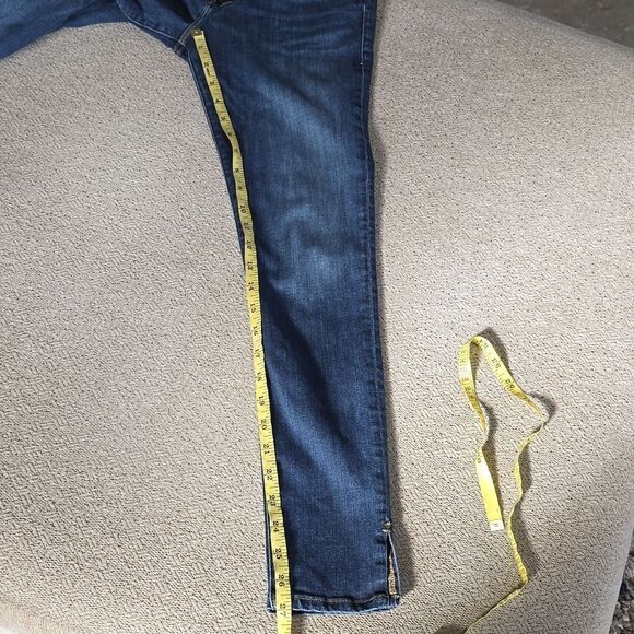 FRAME Denim Le High Slit Hem Skinny Jeans - Size 28 - Picture 12 of 14